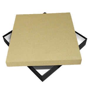 Pudełko z okienkiem szare WaveGroup pakowanie